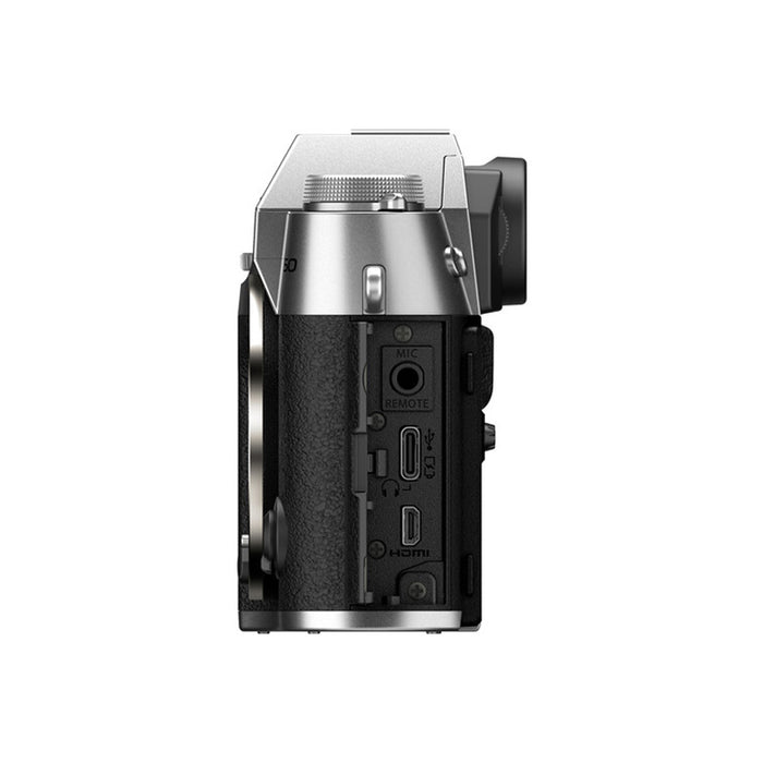 Fujifilm X-T50 BODY (Silver) - Garanzia Fujifilm Italia