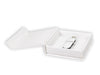 Box USB "Alba White" (11x11x3) aperto