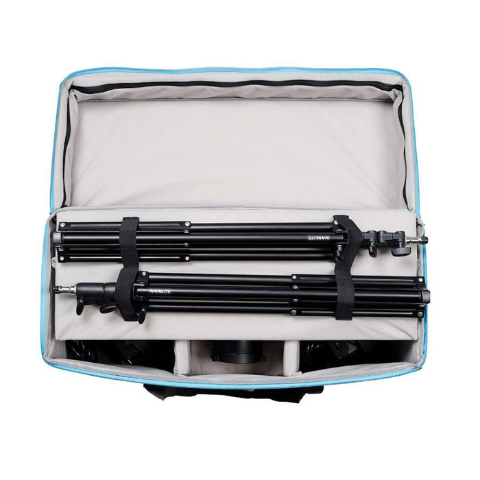 Nanlite FS-150B Kit con 2 Stativi + 2 Led + 1 Borsa (borsa)