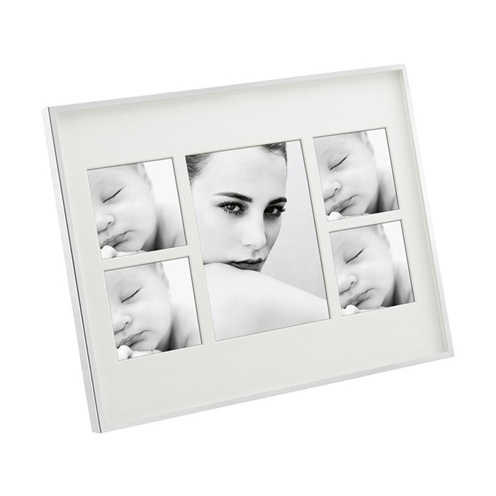 Mascagni cornice multipla in metallo (4x7x7-9x13) - Art. A1828-5