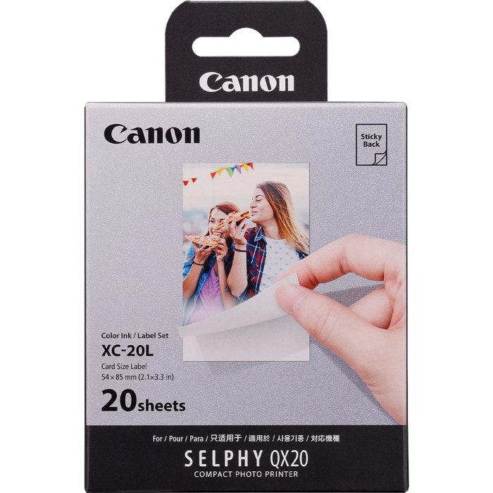 Canon XC-20L, 54 x 85 mm, 20stampe