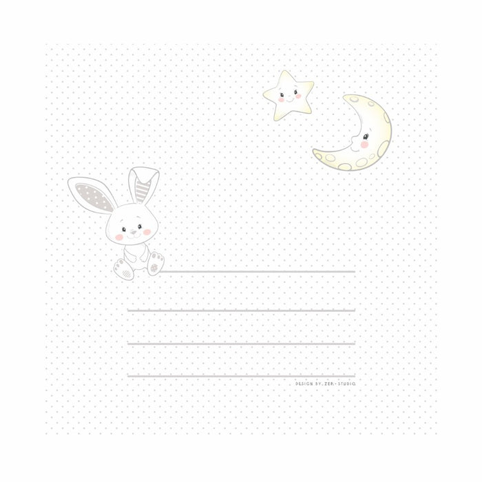 Album con pagine in cartoncino bianco "Fred Pink" 20 fogli (24x24)/30 fogli (32x32) - Art. DF2420P/DF3230P interno