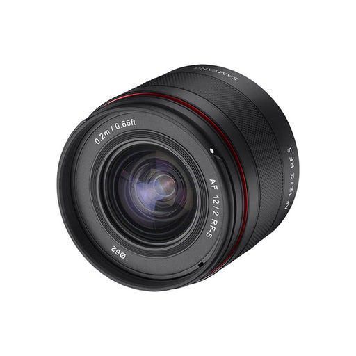 Samyang AF 12mm F2.0 RF-S (Per Canon RF) - Garanzia Fowa Italia FRONTE