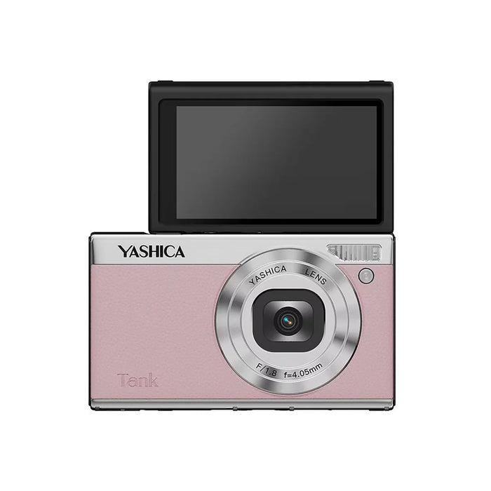 YASHICA Tank Compact Digital Camera (Pink Marshmallow)