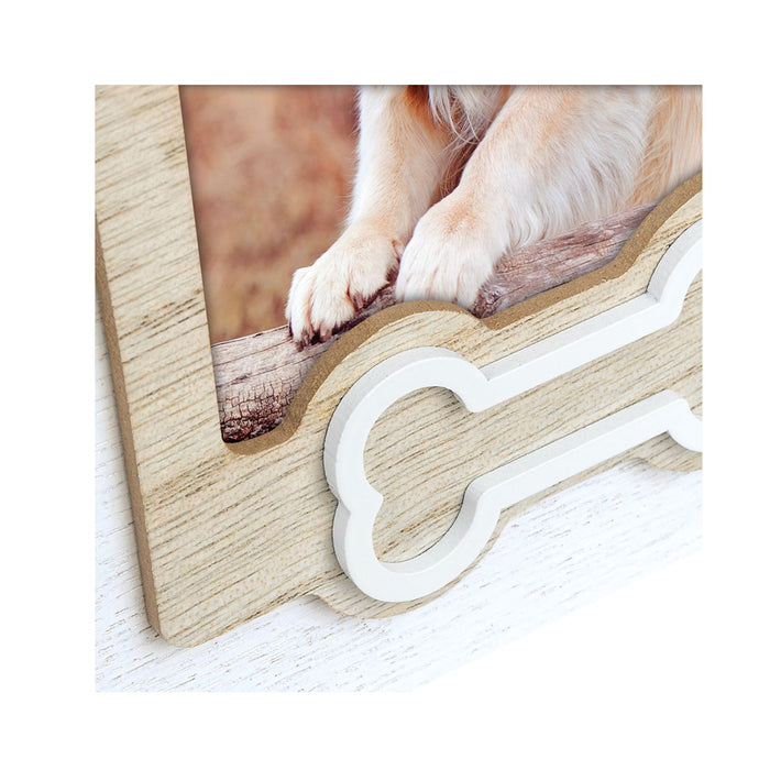 Cornice in legno "Osso" (10x15) - Art. ZX2346 dettaglio fronte
