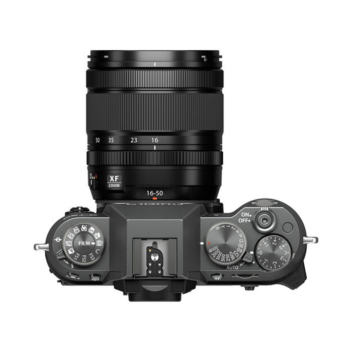 Fujifilm X-T50 + 16-50mm F2.8-4.8 (Charcoal Silver) - Garanzia Fujifilm Italia