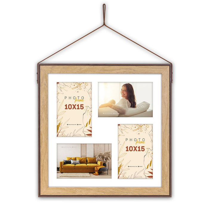 Cornice multipla in legno "Lugo 4Q" (4x10x15) - Art. YH473