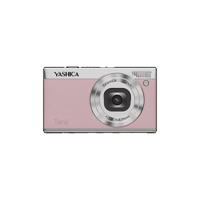 YASHICA Tank Compact Digital Camera (Pink Marshmallow)