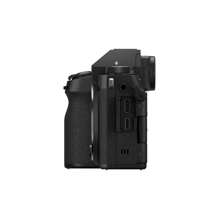 Fujifilm X-S20 + 16-50mm F2.8-4.8 R LM WR - Garanzia Fujifilm Italia vano schede e batterie