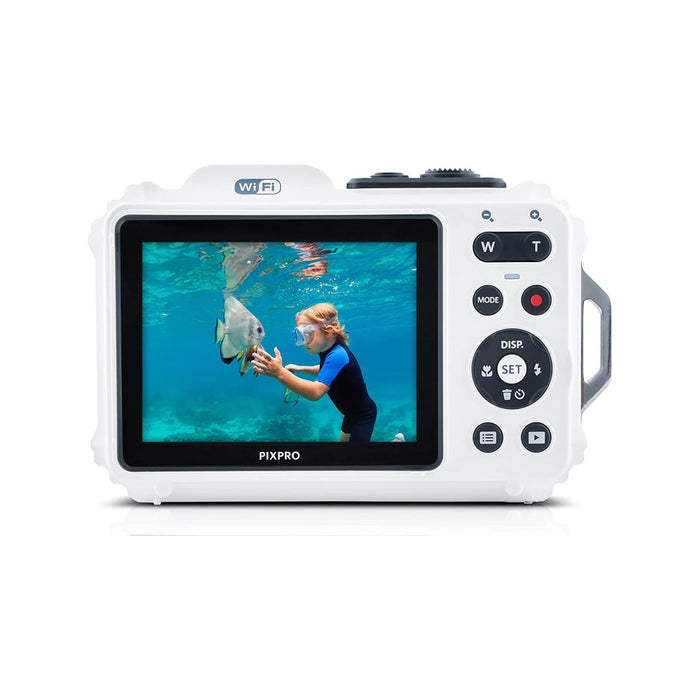 Kodak PixPro Waterproof WPZ2 (White) retro LCD