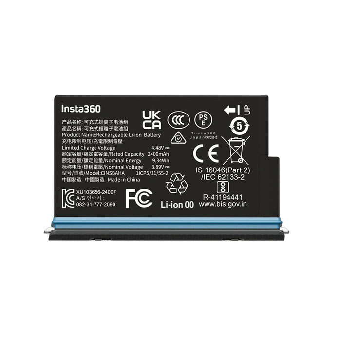 insta360-batteria-x5-fronte