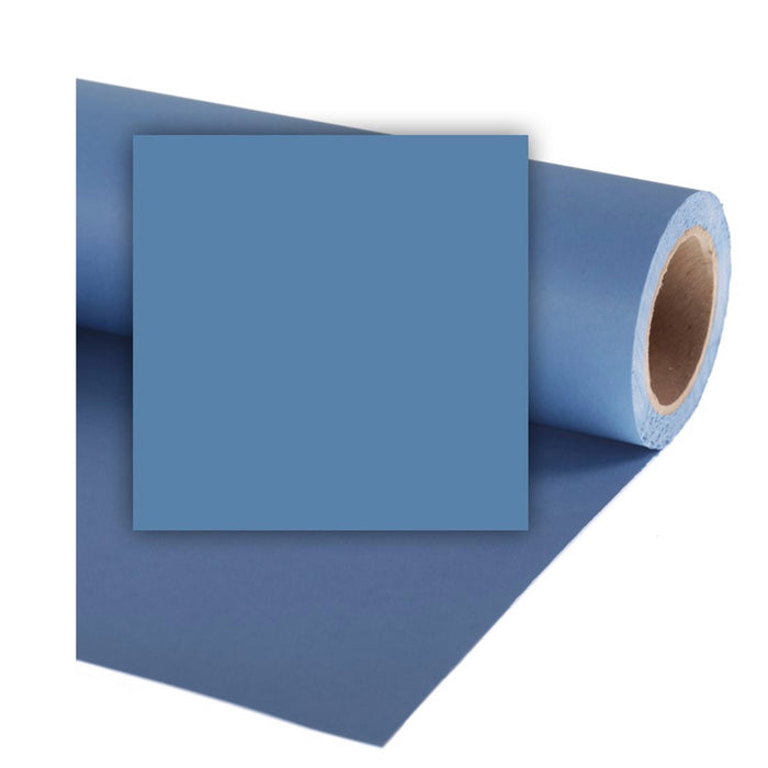 Colorama Fondale di carta China Blue (2,72x11m)