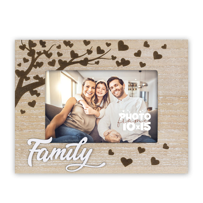 Cornice in legno "Vittoria Horizontal" (10x15) - Art. HN4264 fronte