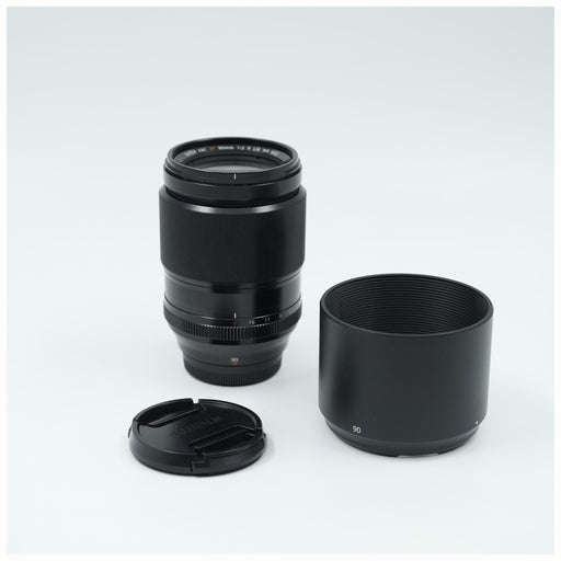Fujinon XF 90mm F/2 R LM WR M.68B00338 - (Usato) - alto