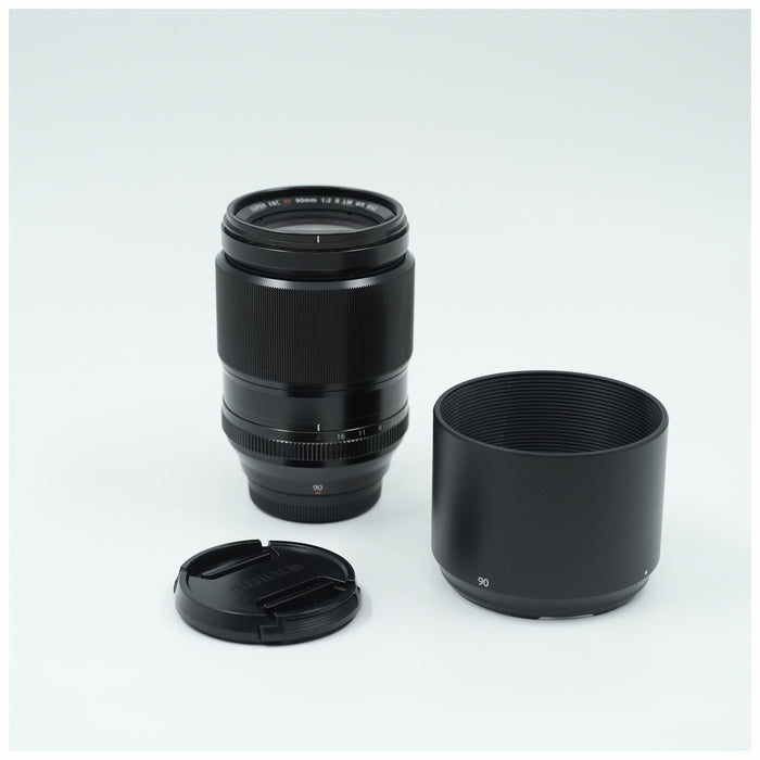 Fujinon XF 90mm F/2 R LM WR M.68B00338 - (Usato) - alto