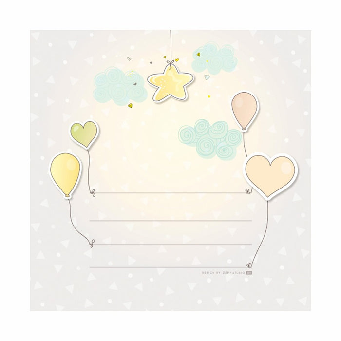 Album con pagine in cartoncino bianco "Pierre Pink", 20 fogli (24x24) - Art. RR2424P