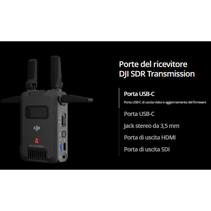 DJI SDR Transmission (Combo) caratteristiche trasmettitore