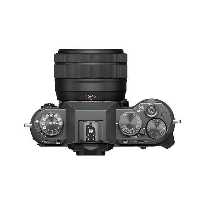 Fujifilm X-T50 + 15-45mm F3.5-5.6 (Charcoal Silver) - Garanzia Fujifilm Italia