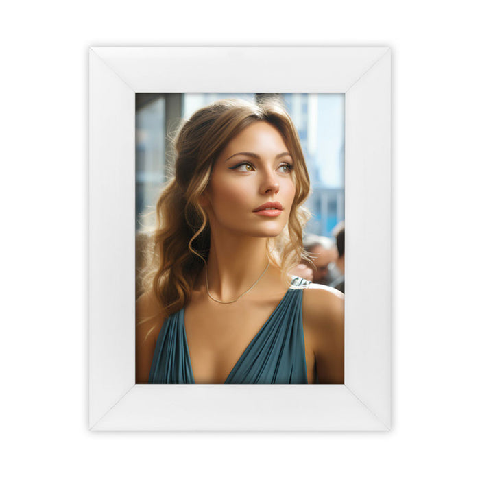 Cornice in legno "Galileo White" (13x18) - Art. NH576W