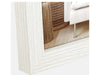 Cornice in legno "Halle White" bordo