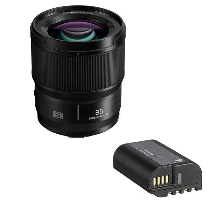 Il Panasonic Lumix S 85mm f/1.8 + BLK22