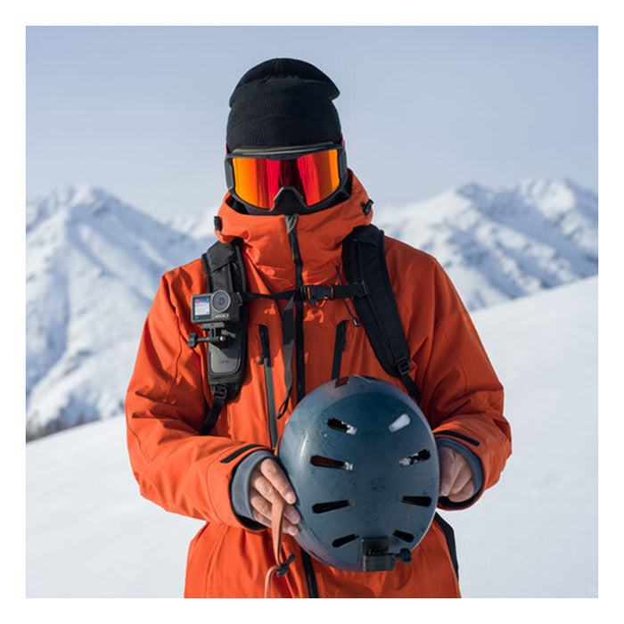 DJI Osmo Backpack Strap Mount (DJAC46) montato