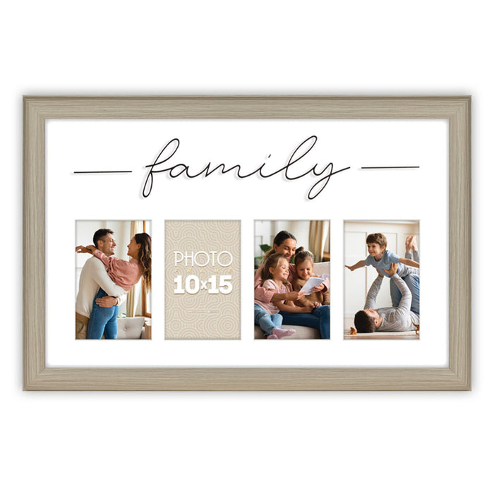 Cornice multipla in legno "Haifa" (4x10x15) - Art. BC98F