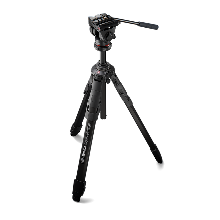 Manfrotto ONE in alluminio con testa fluida 500X