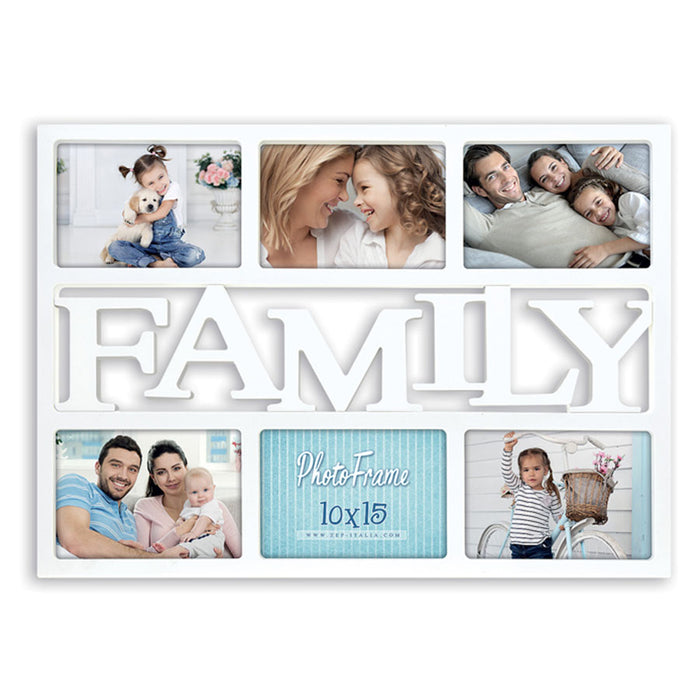 Cornice multipla in plastica "Family" (6x10x15) - Art. GX66