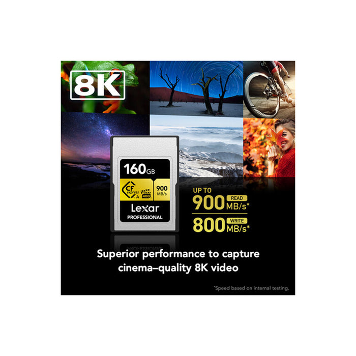 Lexar Scheda Cfexpress Tipo A 160GB Serie Gold