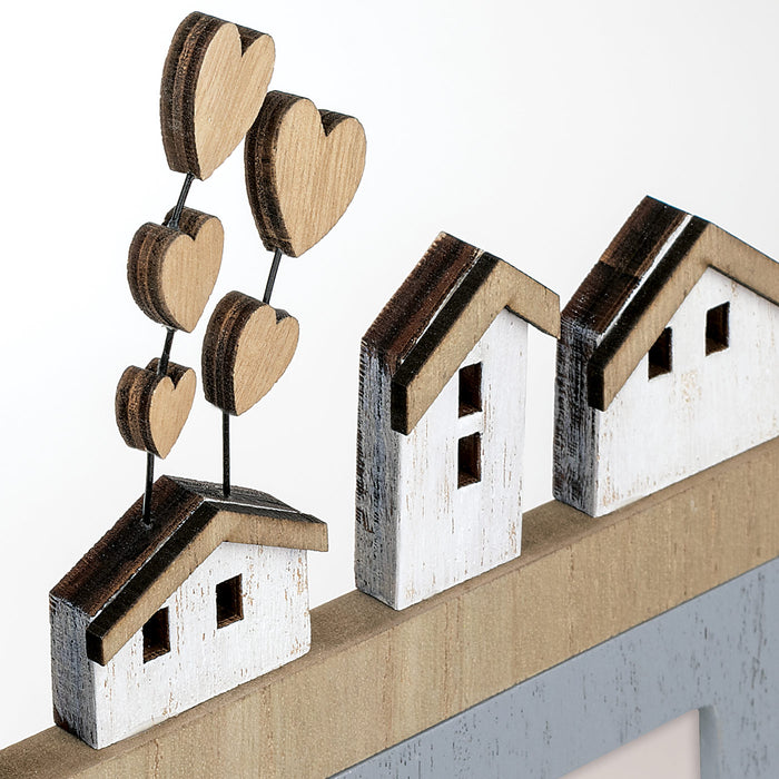 Cornice multipla in legno "Torbole" (5x10x15) - Art. HY7566