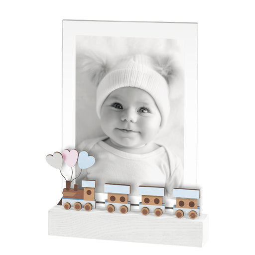 Mascagni portafoto in acrilico (13x18) - Art. A1134 (Celeste)