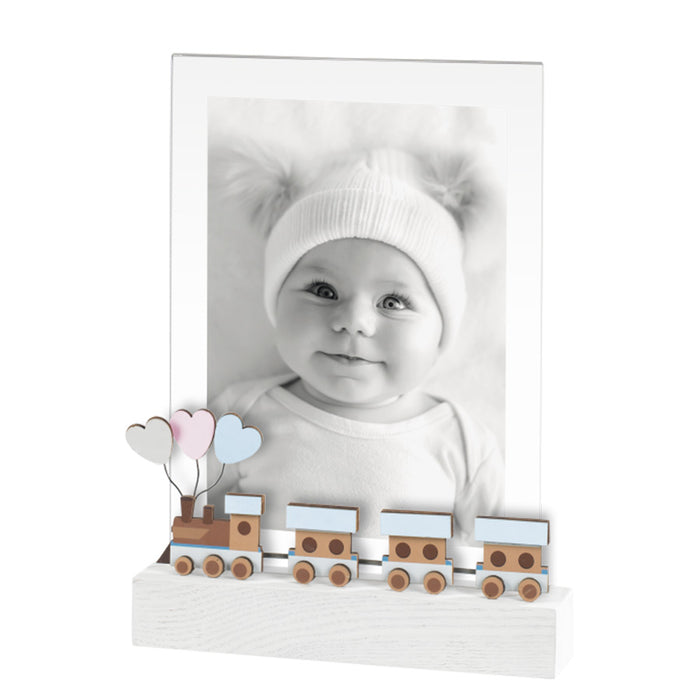 Mascagni portafoto in acrilico (13x18) - Art. A1134 (Celeste)