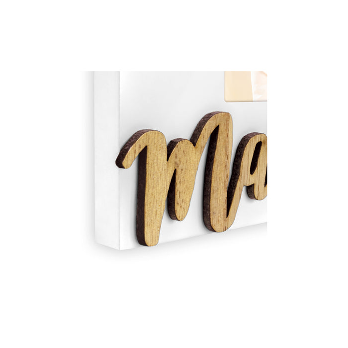 Cornice in legno "Mamma I" (10x15) - Art. MM465I
