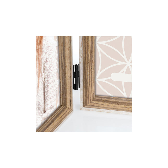 Cornice multipla in legno "Kriss 2Q" (2x13x18) - Art. EK2257