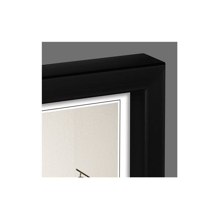 Cornice in plastica "Newton Black" (10x15)/(13x18)/(15x20)/(20x30) - Art. NE346B/NE357B/NE368B/NE323B