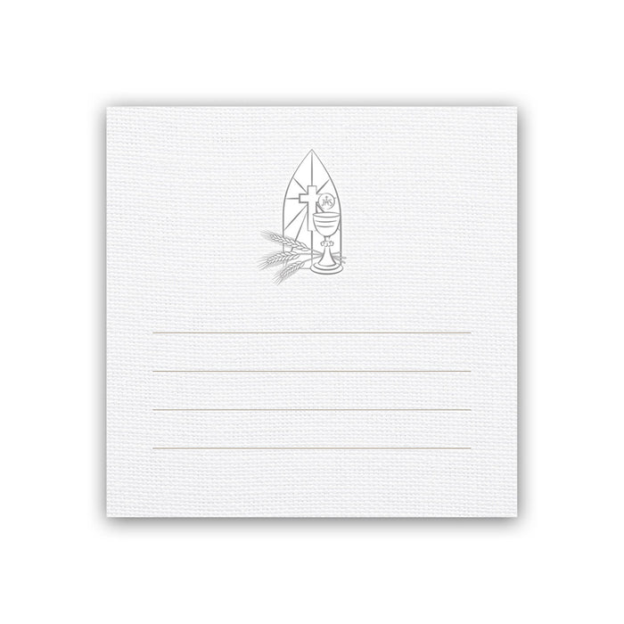 Album con pagine in cartoncino bianco "Comunion 12" 12 pagine (24x24)/20 pagine (31x31) - Art. CMV242412/CMV313120