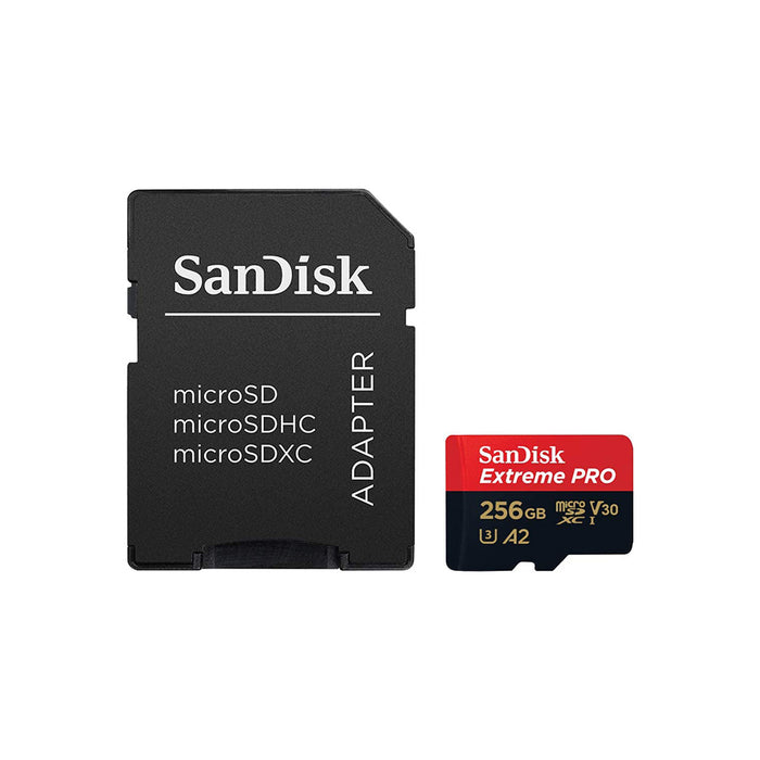 SanDisk MicroSD 256GB Extreme Pro