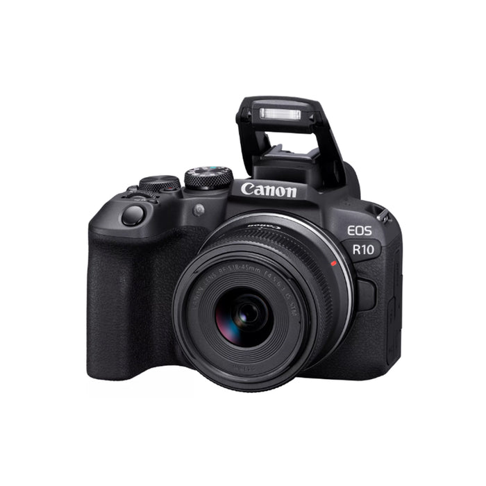 Canon EOS R10 + obiettivo RF-S 18-45mm F4.5-6.3 IS STM - Garanzia Canon Italia