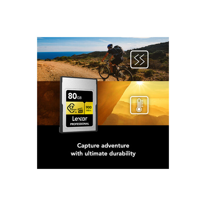 Lexar Scheda Cfexpress Tipo A 80GB Serie Gold