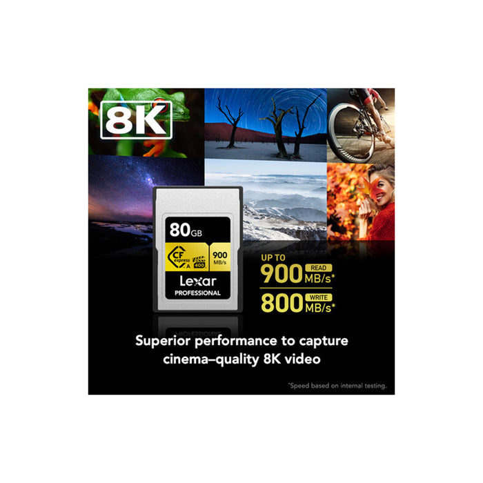 Lexar Scheda Cfexpress Tipo A 80GB Serie Gold
