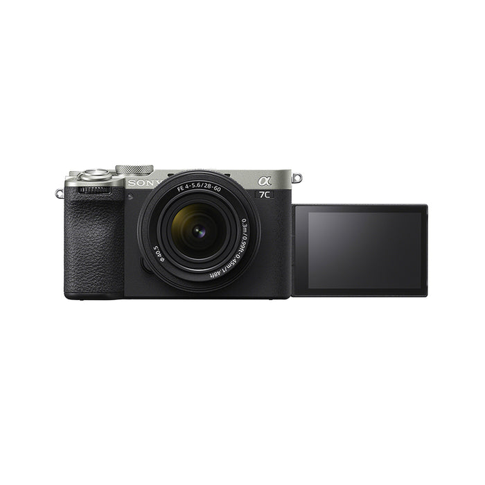 Sony a7C II + 28-60mm FE 4-5.6 (Silver) - Garanzia Sony Italia