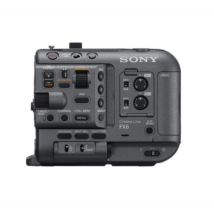 Sony Cinema line FX6 - Garanzia Sony Italia