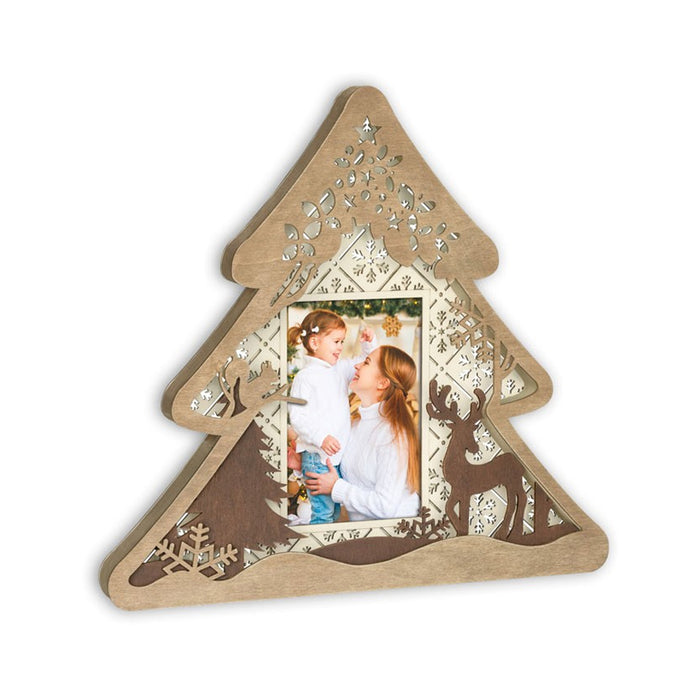 Cornice in legno a forma di albero "Nigel" (10x15) - Art. LK5846