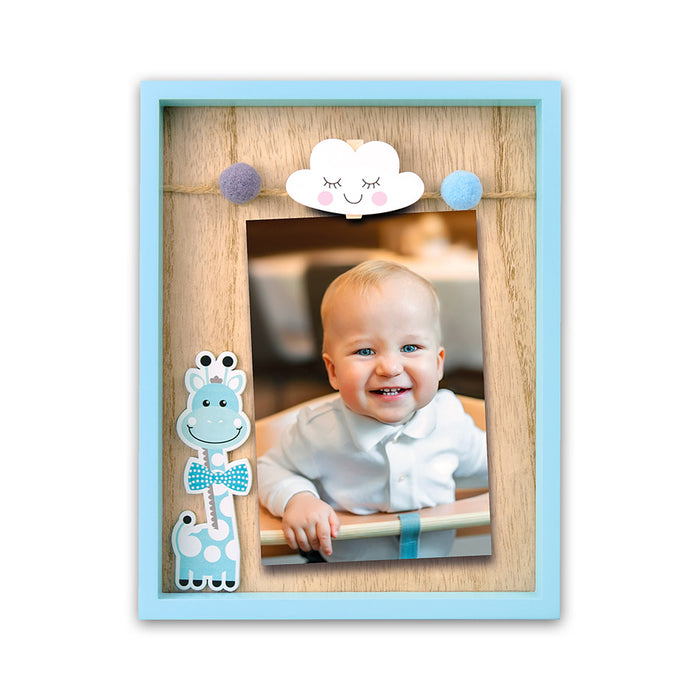 Cornice in legno "Ryan (Blue)" (10x15) - Art. VG546B