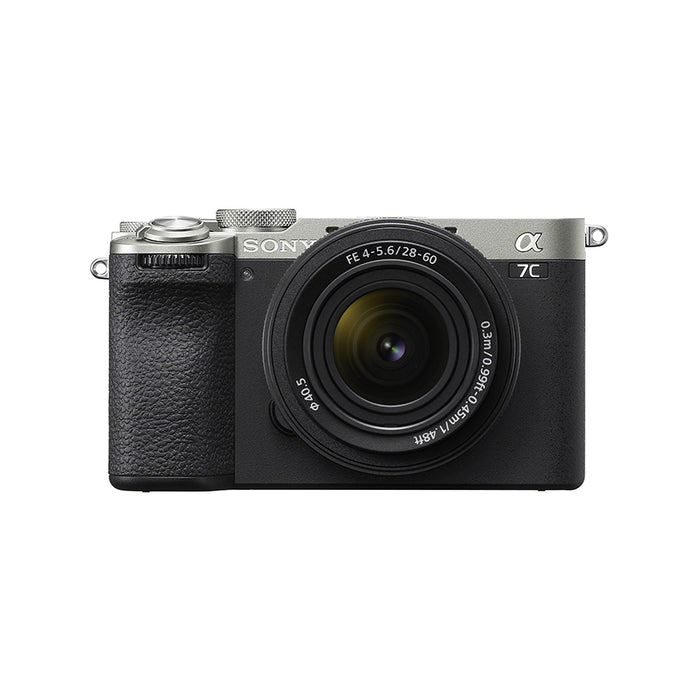 Sony a7C II + 28-60mm FE 4-5.6 (Silver) - Garanzia Sony Italia