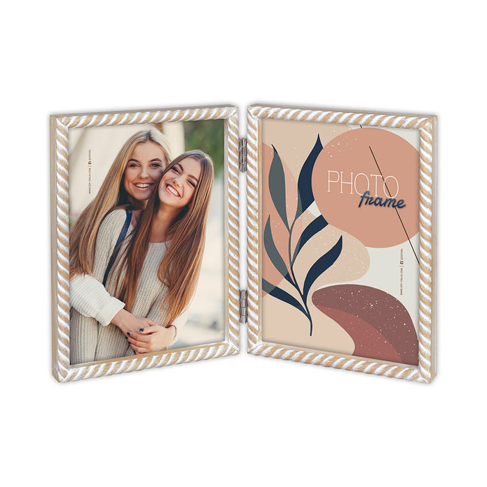 Cornice in legno "Lisse 2Q" (2x13x18) - Art. ML257D