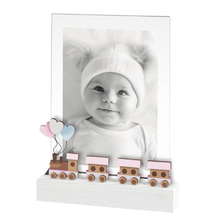 Mascagni portafoto in acrilico (13x18) - Art. A1134 (Rosa)