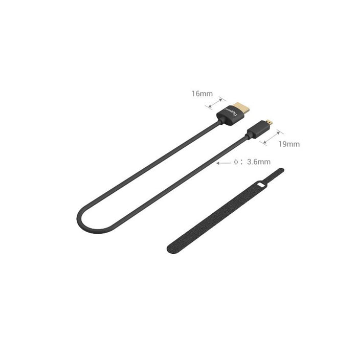 SmallRig Ultra-Slim 4K HDMI Data Cable (D to A) (35cm) - Art. SR3042