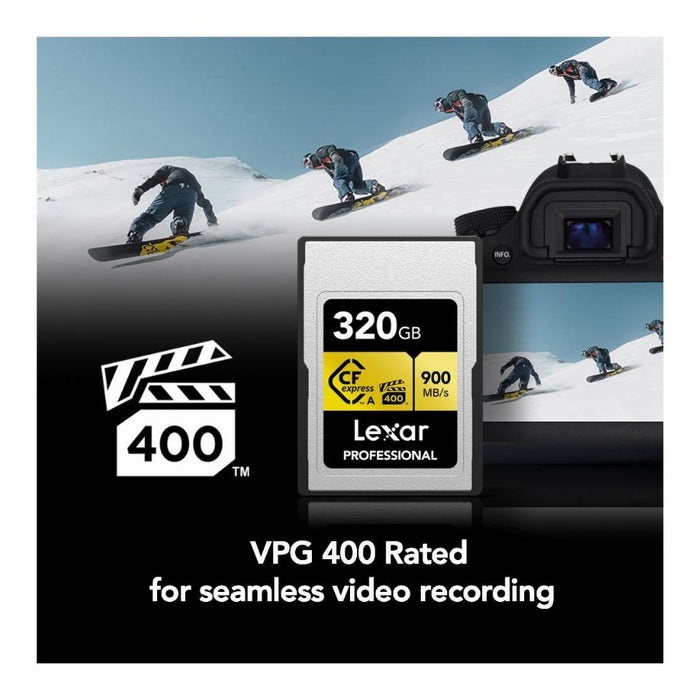 Lexar Cfexpress 320GB Serie Gold Type A